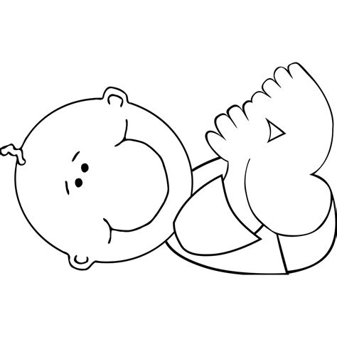 Baby Outline PNG, SVG Clip art for Web - Download Clip Art, PNG Icon Arts