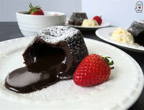 Easy Chocolate Lava Cakes - Just a Mum's Kitchen