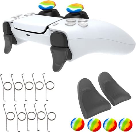 Accessories Kit Bundle for PS5 DualSense Controller, Spring Trigger ...