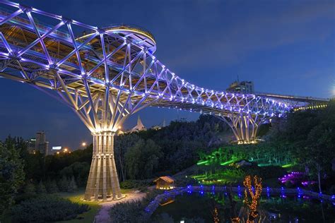 Tabiat Bridge - Tehran Iran Places To Travel, Places To Visit, Persian Beauties, Tehran Iran ...