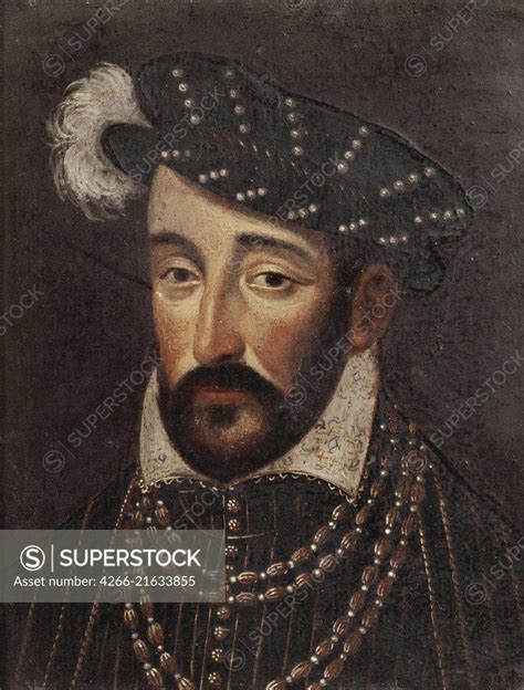 Portrait of King Henry II of France, Anonymous - SuperStock