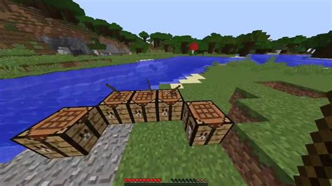 Minecraft HOW TO CRAFT A WORKBENCH - YouTube