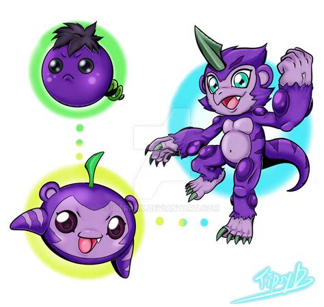 Starter digimon set 01 by nerrax on DeviantArt