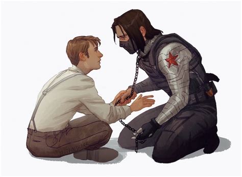 Steve Rogers Bucky Barnes Fanart