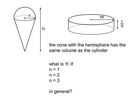 MEDIAN Don Steward mathematics teaching: cone, sphere, cylinder