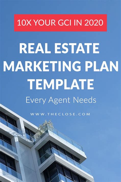 The Real Estate Marketing Plan Template Every Agent Needs for 2021 - The Close | Real estate ...