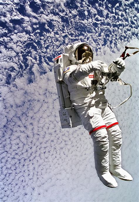 Astronaut Mark Lee Spacewalk Photograph by The Vault - Jennifer ...