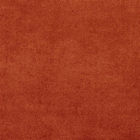 Rust Red, Microsuede Suede Upholstery Fabric By The Yard