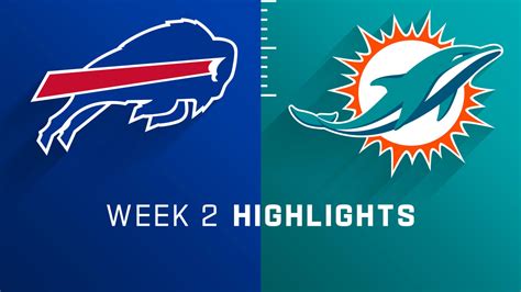 Buffalo Bills vs. Miami Dolphins highlights | Week 2