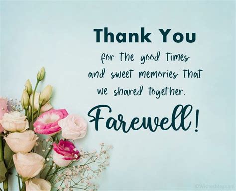 120+ Farewell Messages - Best Farewell Wishes | WishesMsg | Good wishes quotes, Farewell quotes ...