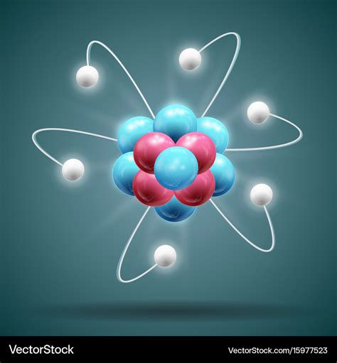 Science atom Royalty Free Vector Image - VectorStock