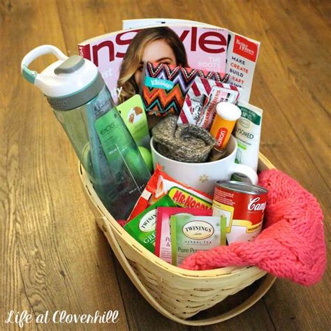 DIY Get Well Soon Gift Basket for Friends and Family Who Are Sick