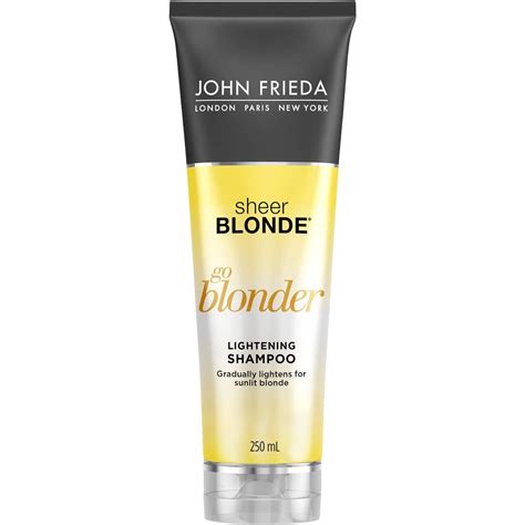 John Frieda Shampoo Sheer Blonde Go Blonder 250ml | Woolworths