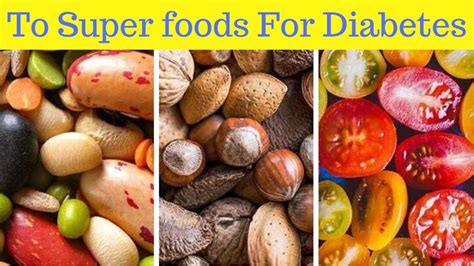 Top 5 superfoods for diabetes best for you - YouTube