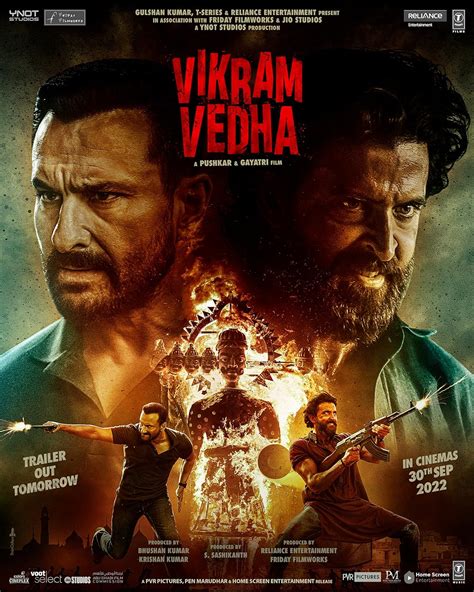 Vikram Vedha 2022 Hindi Movie Official Trailer 2160p 4K HDRip 201MB Download - 1kMovies.watch