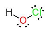 What is the Lewis structure for HClO? - Chemistry Stack Exchange