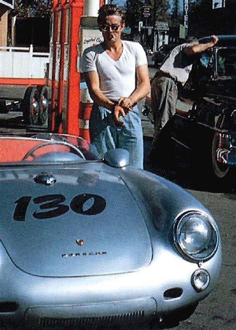 JAMES DEAN | James dean car, James dean, Porsche 550