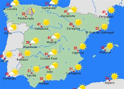 Spain weather forecast: Red alert issued for 7 areas as heatwave sends temperatures to 43C ...