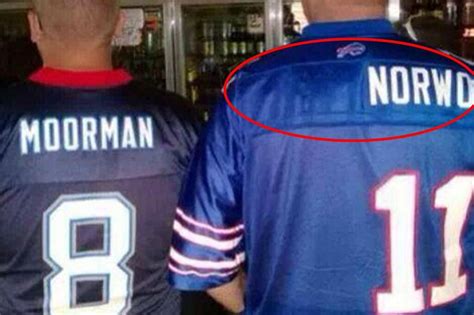 Bills fan sports Wide Right Scott Norwood jersey - SBNation.com