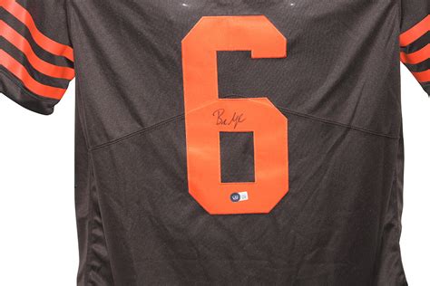 Baker Mayfield Autographed Cleveland Browns Nike Vapor XL Jersey BAS ...