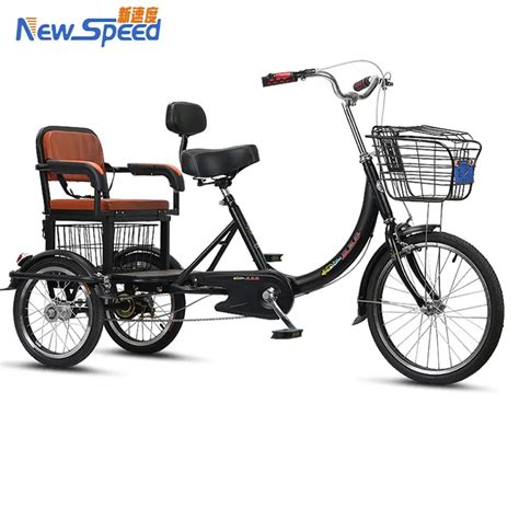 High Quality Two Seats Adults Tricycle/adult Cheap New Tricycle For ...