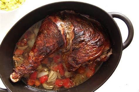 Oven Slow-Cooked Turkey Leg Recipe - Where Is My Spoon