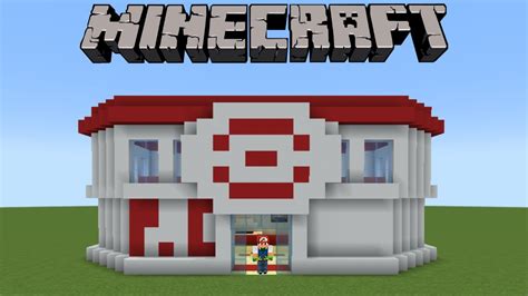 How To Build Pokemon Centre In Minecraft With Interior - YouTube