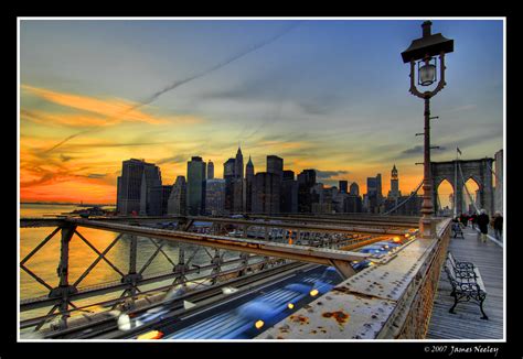 Brooklyn Bridge Sunset - a photo on Flickriver