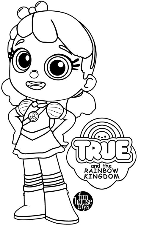 TRUE FROM TRUE AND THE RAINBOW KINGDOM Learn Colors while Coloring ...