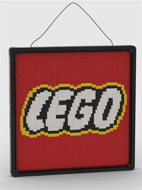 LEGO MOC LEGO-Logo Mosaic by Detahack | Rebrickable - Build with LEGO