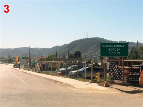 Tecate Border - Southbound