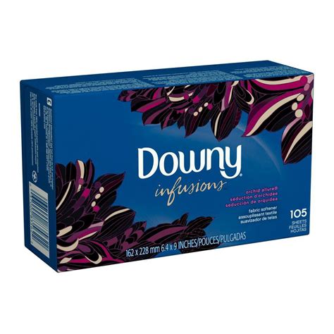 Downy Infusions Orchid Allure Dryer Sheets (105-Count)-003700083562 ...
