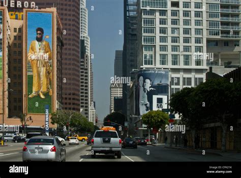 Figueroa Street, Los Angeles, California Stock Photo - Alamy