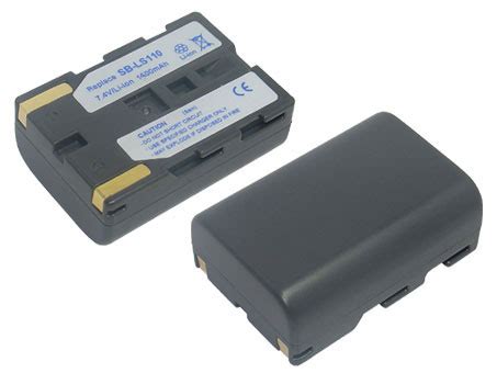 SAMSUNG SB-LS110, SAMSUNG VP-D103, SAMSUNG VP-D101 | SAMSUNG Camcorder Battery