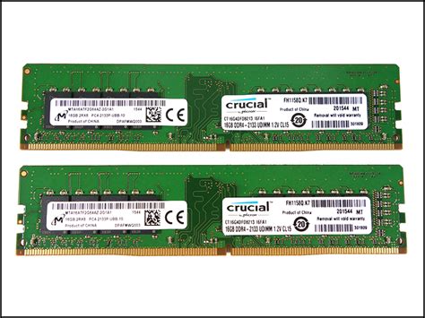 Crucial's DDR4-2133 32GB Dual-Channel kit; decent price but can it ...