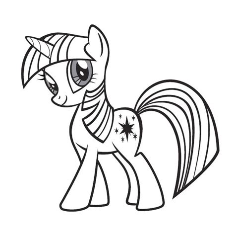 101 dessins de coloriage petit poney à imprimer sur LaGuerche.com - Page 4