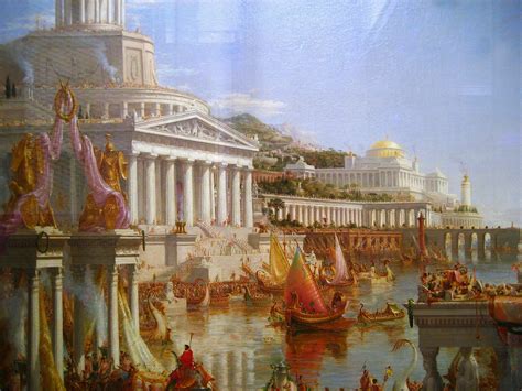 Thomas Cole, The Course of Empire: The Consummation of Empire, 1836, detail | Architecture ...