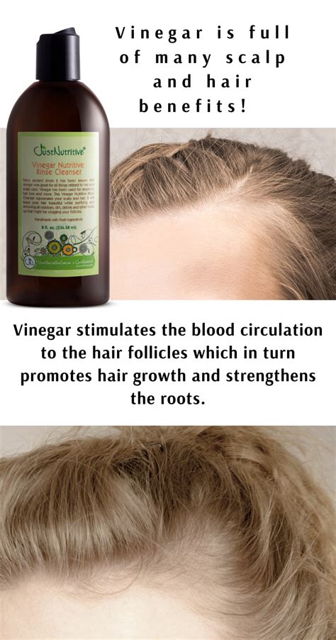 Vinegar Nutritive Rinse Cleanser | Thin Hair - Grow New Hair | Just ...