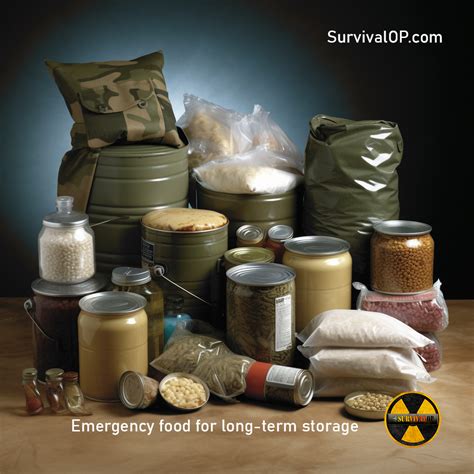 Emergency food for long-term storage - SurvivalOP