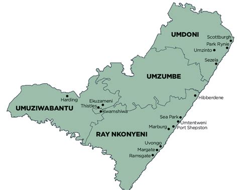 Umzumbe Local Municipality (KZN213) - Mufti of Kwazulu Nataal Province