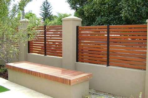 Brick Wall Fence Design