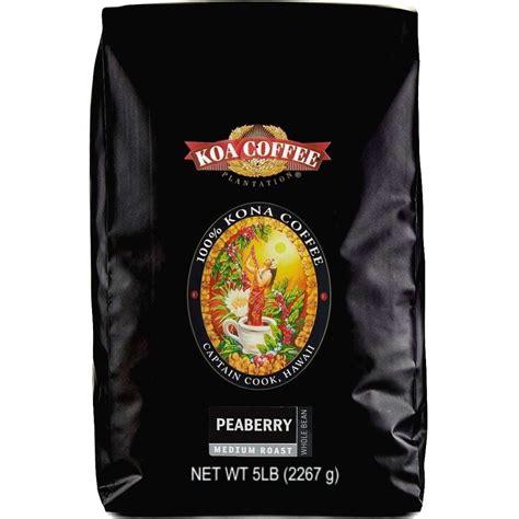 Peaberry Kona Coffee Whole Bean Medium Roast | Wine Buy of the Day