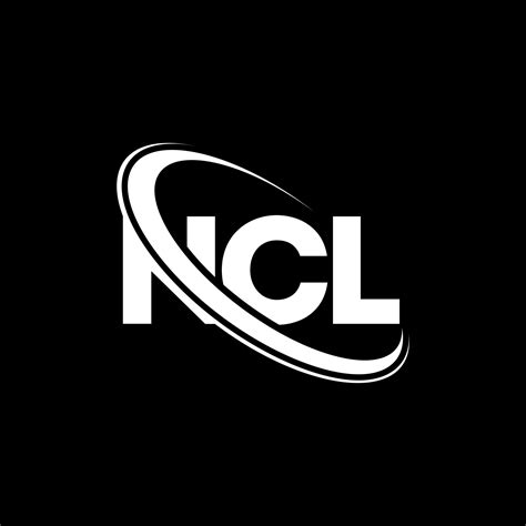 logotipo de ncl. carta ncl. diseño del logotipo de la letra ncl ...