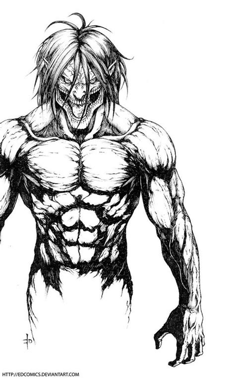 Titan Study by edcomics | Attack on titan tattoo, Attack on titan ...