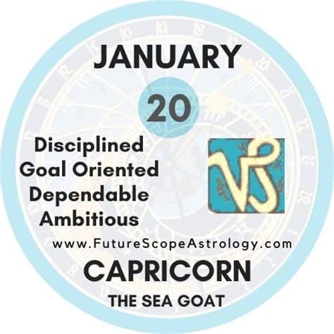 January 20 Zodiac Sign (Capricorn) Birthday: Personality, Zodiac Sign, Compatibility, Ruling ...