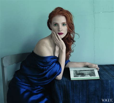 Jessica Chastain December 2013 Vogue – Photos – Vogue | Vogue