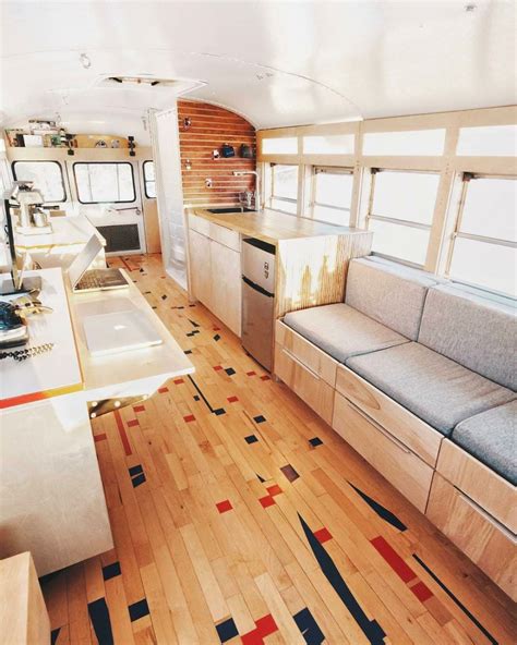 skoolie interior - Google Search | School bus conversion, Bus ...