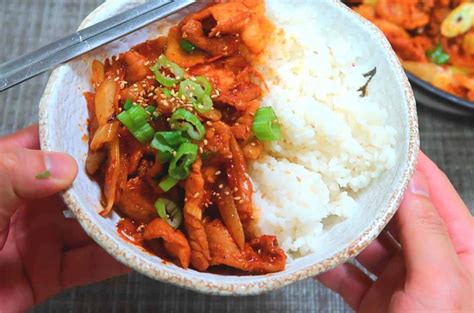 Spicy Pork Bulgogi - 15 min Korean bowl | Recipe | Gochujang sauce recipe, Bulgogi, Gochujang recipe