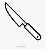 Chef Knife Coloring Page  HD Png Download Kindpng sketch template