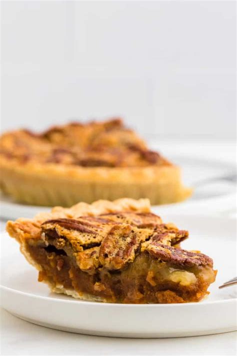 Sweet Potato Pecan Pie - Cheerful Cook